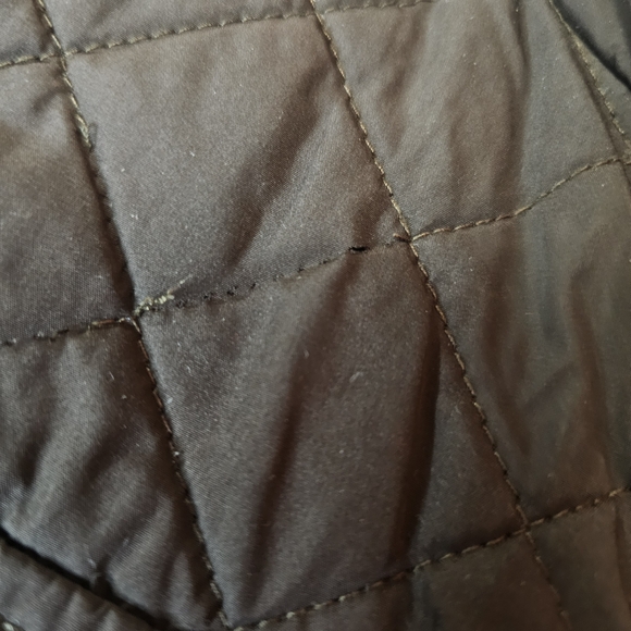 GAP Brown Quilted Kids Puffer with Pink Lining - Picture 6 of 6